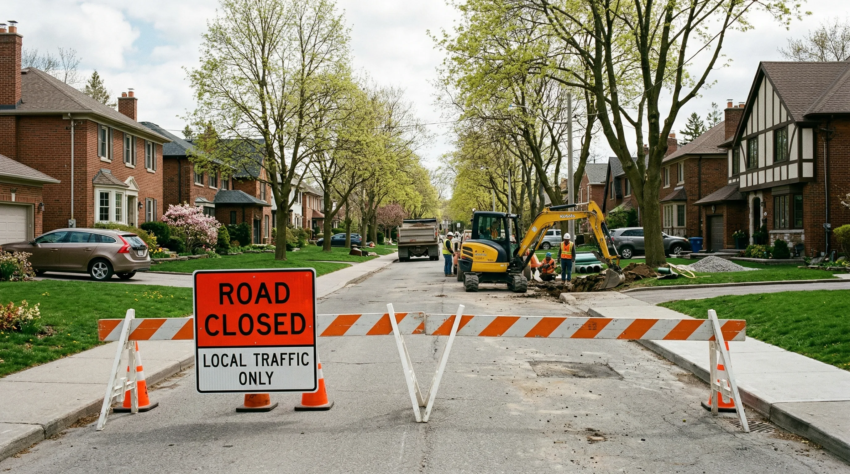 Arnold Crescent Closed to Through Traffic in Richmond Hill Starting Today